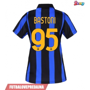 Lacne Ženy Futbalové dres Inter Milan Alessandro Bastoni #95 2026-27 Krátky Rukáv - Domáci